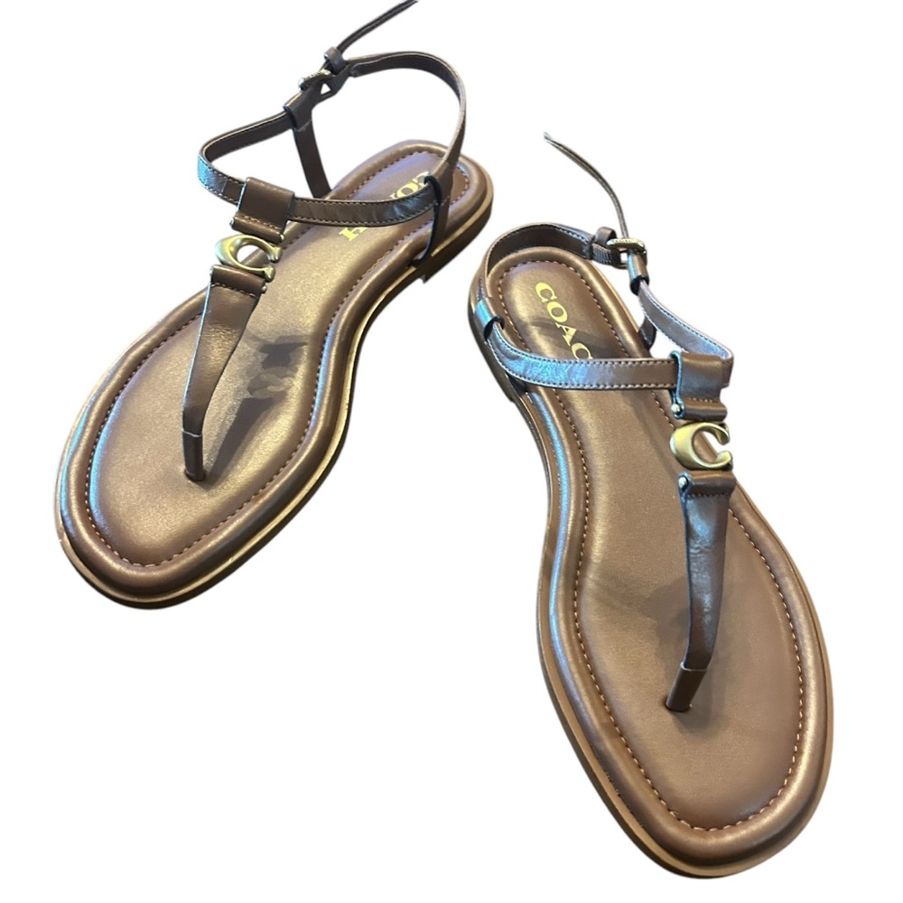 Coach Jessica Saddle Sandal size 7.5 - Picture 5 of 10